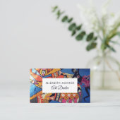 Carte De Visite Jazzy Graffiti Art, marchand d'art (Debout devant)