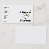 Carte De Visite je crois aux grains (Devant / Derrière)