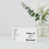 Carte De Visite je crois aux grains (Debout devant)