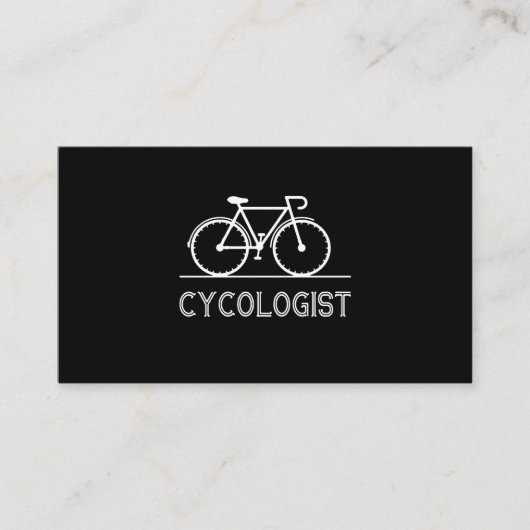 Carte De Visite Je Fais Toujours Du Cyclisme Le Matin Pour Être En (Devant)