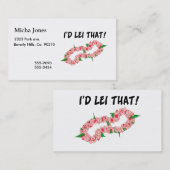 Carte De Visite Je Lei cela (Devant / Derrière)