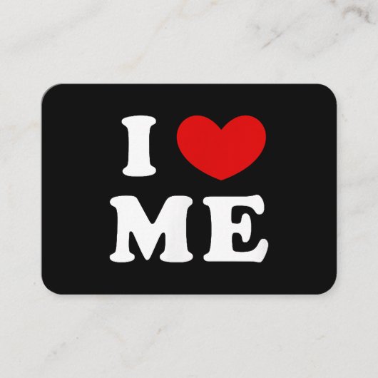 CARTE DE VISITE JE M'AIME (Devant)