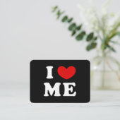 CARTE DE VISITE JE M'AIME (Debout devant)