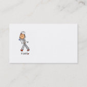 Carte De Visite Je marche (Dos)