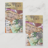 Carte De Visite Je ne perdrai jamais mon chemin (Devant / Derrière)