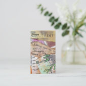 Carte De Visite Je ne perdrai jamais mon chemin (Debout devant)