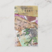 Carte De Visite Je ne perdrai jamais mon chemin (Dos)