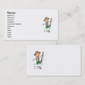 Carte De Visite Je pêche (Devant / Derrière)