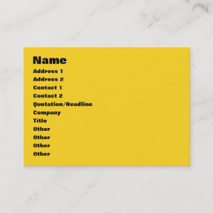 Carte De Visite Je suis Smooth Like Butter