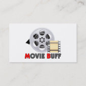 Carte De Visite Je suis un cuir épais de film (Dos)