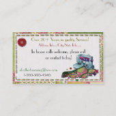 Carte De Visite Je Suis Une Femme Qui M'Entend Coucher (Dos)