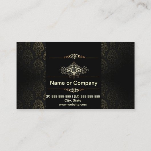 CARTE DE VISITE JE TORDS NOIR (Devant)