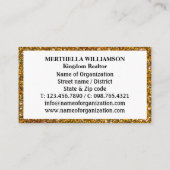 Carte De Visite Je Vends Immobilier Love Référentiels Parties scin (Dos)