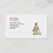 Carte De Visite Je veux ma maman drôle Halloween de maman (Dos)