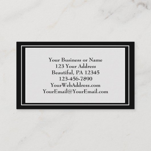 Carte De Visite Jean 1:5 La lumière brille dans l'obscurité (Dos)