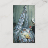 Carte De Visite Jean Monet dans son berceau par Claude Monet (Dos)