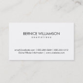 Carte De Visite Jeans (Dos)