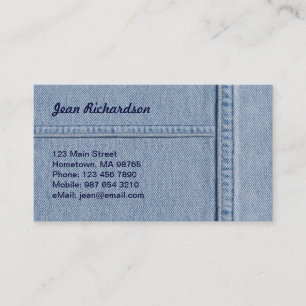 Carte De Visite Jeans