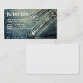 Carte De Visite Jeans - style D (Devant / Derrière)