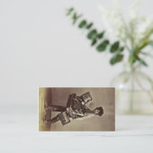 Carte De Visite Jeffrey Russell (Debout devant)