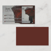 Carte De Visite Jeni Robertson (Devant / Derrière)