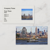 Carte De Visite Jersey City (Devant / Derrière)