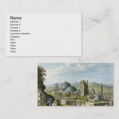 Carte De Visite Jérusalem de l'ouest, pub. par des watts de (Devant / Derrière)