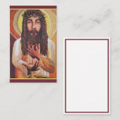 Carte De Visite Jésus (Devant / Derrière)