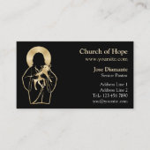 Carte De Visite Jésus Berger (Devant)