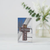Carte De Visite Jésus économise (Debout devant)