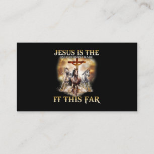 Carte De Visite Jésus Est La Seule Raison Pour Laquelle Je L'Ai Fa