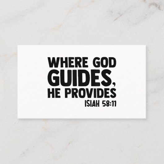 Carte De Visite Jésus Femme Jeune Homme Eglise Christ Foi en Dieu (Devant)