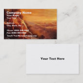 Carte De Visite Jésus pensant à vous (Devant / Derrière)