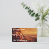 Carte De Visite Jésus pensant à vous (Debout devant)