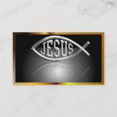 Carte De Visite Jésus pour le monde (Dos)