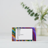 Carte De Visite Jeu avec des couleurs (Debout devant)