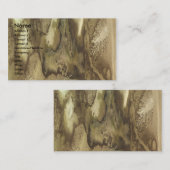 Carte De Visite Jeu avec les aquarelles 2 par chasse à Colton (Devant / Derrière)