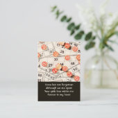 Carte De Visite Jeu de Bingo de prière de photos commémoratives (Debout devant)