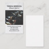 Carte De Visite Jeu de brosses de maquillage (Devant / Derrière)