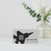 Carte De Visite Jeu de chasseur F-35 Lightning moderne (Debout devant)