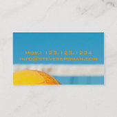 Carte De Visite Jeu d'équipe d'entraîneur de joueur d'entraîneur (Dos)