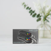 Carte De Visite Jeu en ligne entreprise informatique (Debout devant)