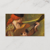 Carte De Visite Jeune Espagnole par Pierre Auguste Renoir (Dos)