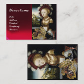 CARTE DE VISITE JEUNE FILLE, ANTIQUE VIGNOBLE RAPES DE VIN DÉGUSTA (Devant / Derrière)