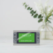 Carte De Visite Jeux en ligne jeux informatique entreprise (Debout devant)