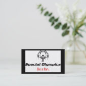 Carte De Visite Jeux Paralympiques (Debout devant)