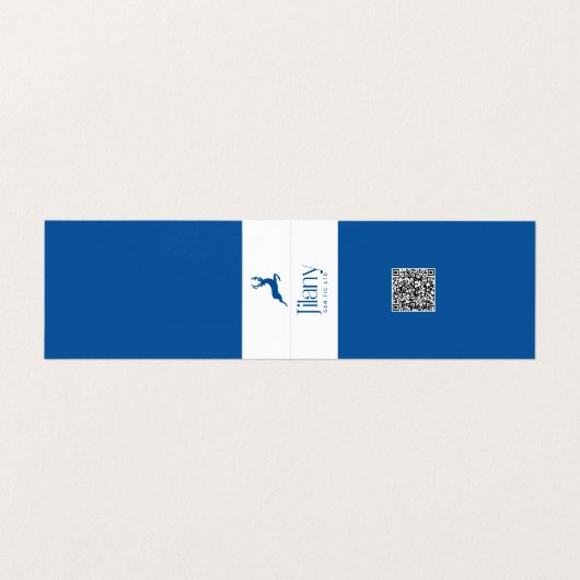 Carte de visite JILANY FOLDED (Intérieur déplié)