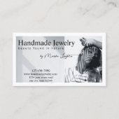 Carte De Visite Joaillerie artisanale élégante (Devant)