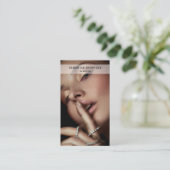 Carte De Visite Joaillier de photographie professionnelle minimali (Debout devant)