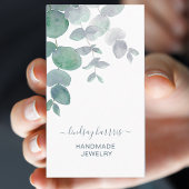 Carte De Visite Joaillier floral